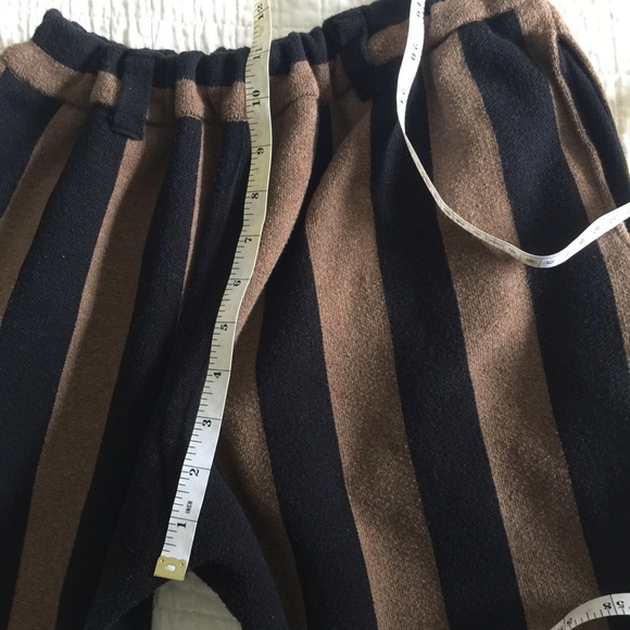 Gustav Von Aschenbach Brown/black vertical striped jogger pant - Picture 11 of 16
